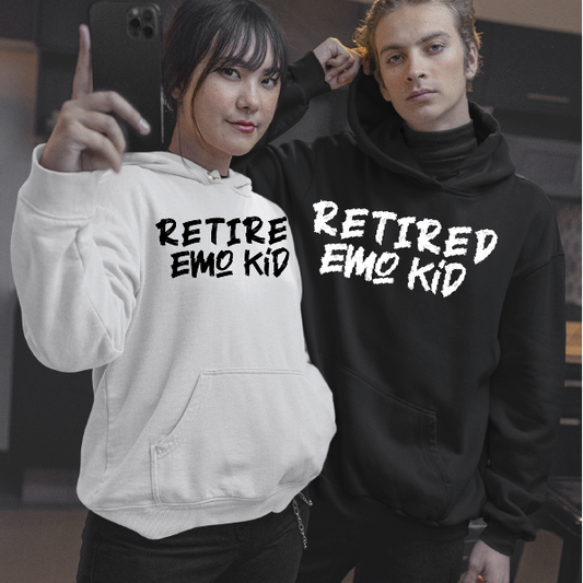 Retired Emo Kid Overhead Hoodie