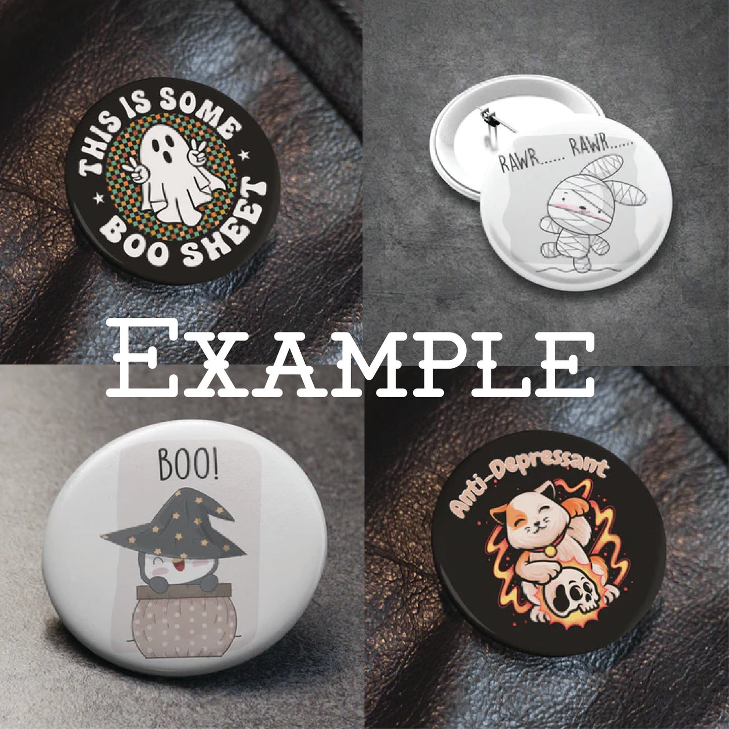 Mixed Badge Pack 45mm
