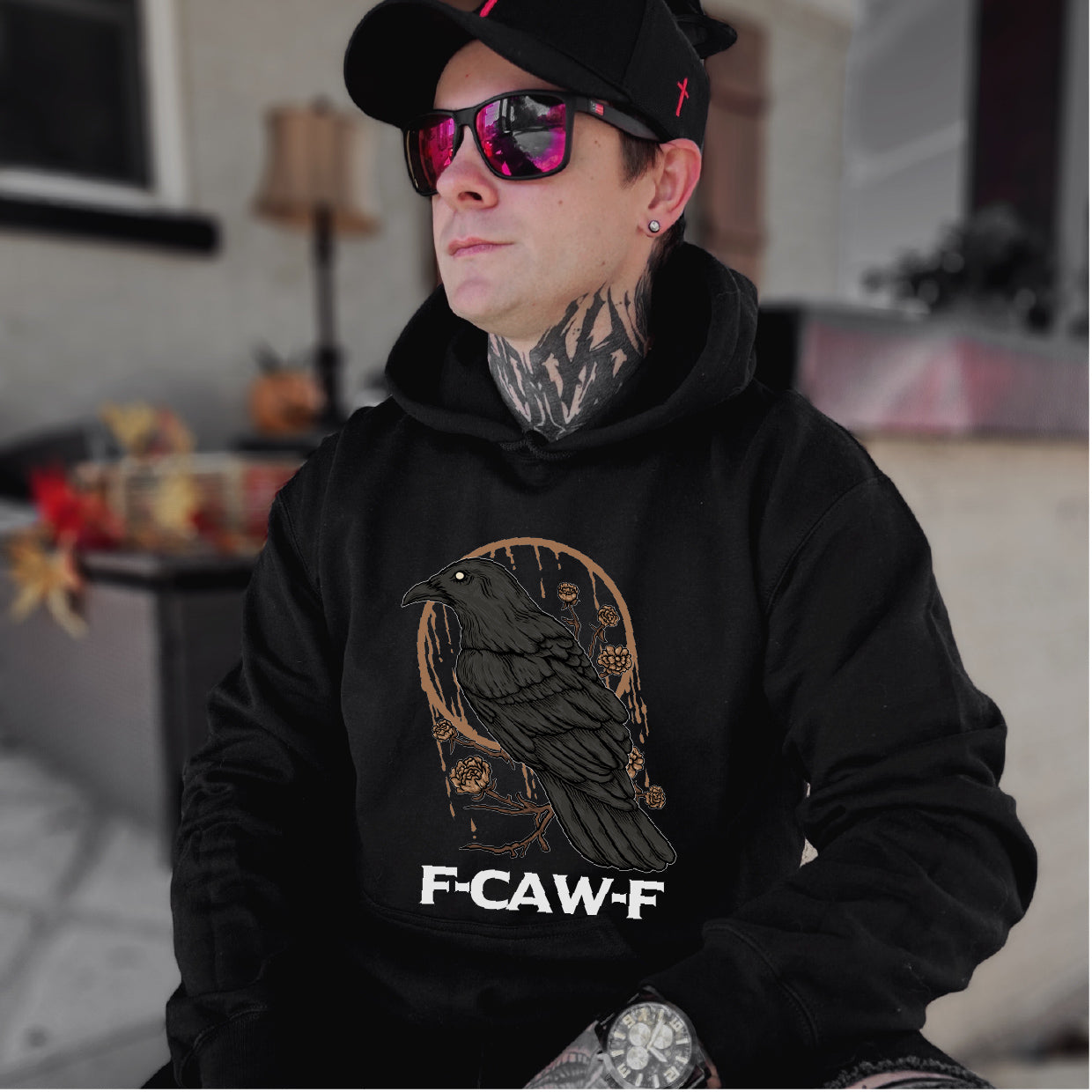 F-Caw-F Overhead Hoodie