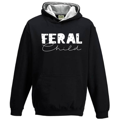 Kids Varsity hoodie - Feral Child