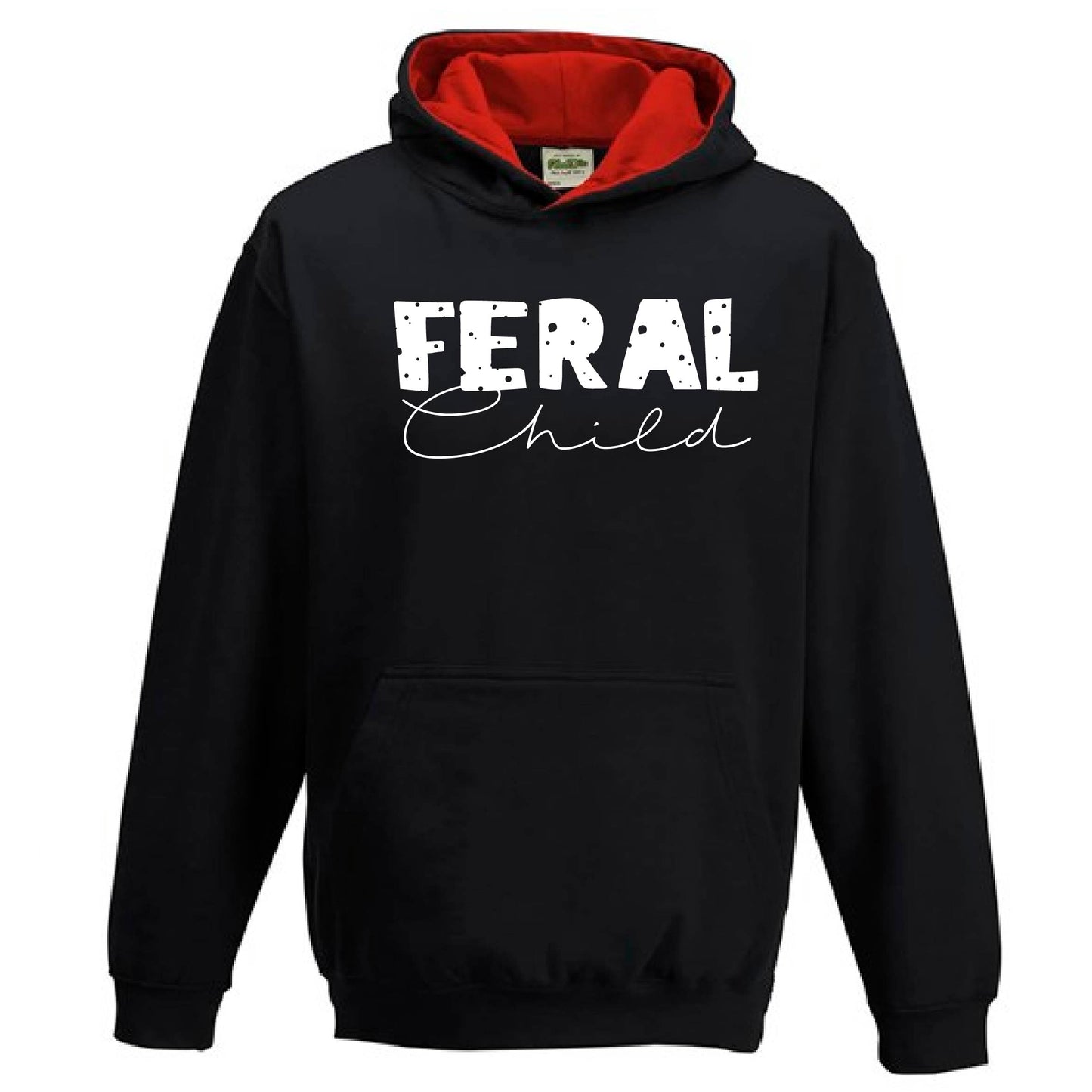 Kids Varsity hoodie - Feral Child