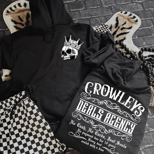 Crowley's Deals Agency (SPN) Overhead Hoodie