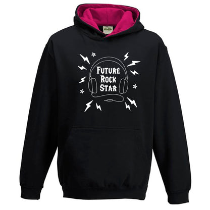 Kids Varsity hoodie - Future Rock Star