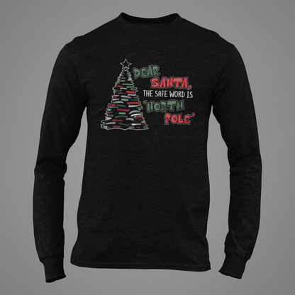 Dear Santa Christmas Long Sleeve Tee