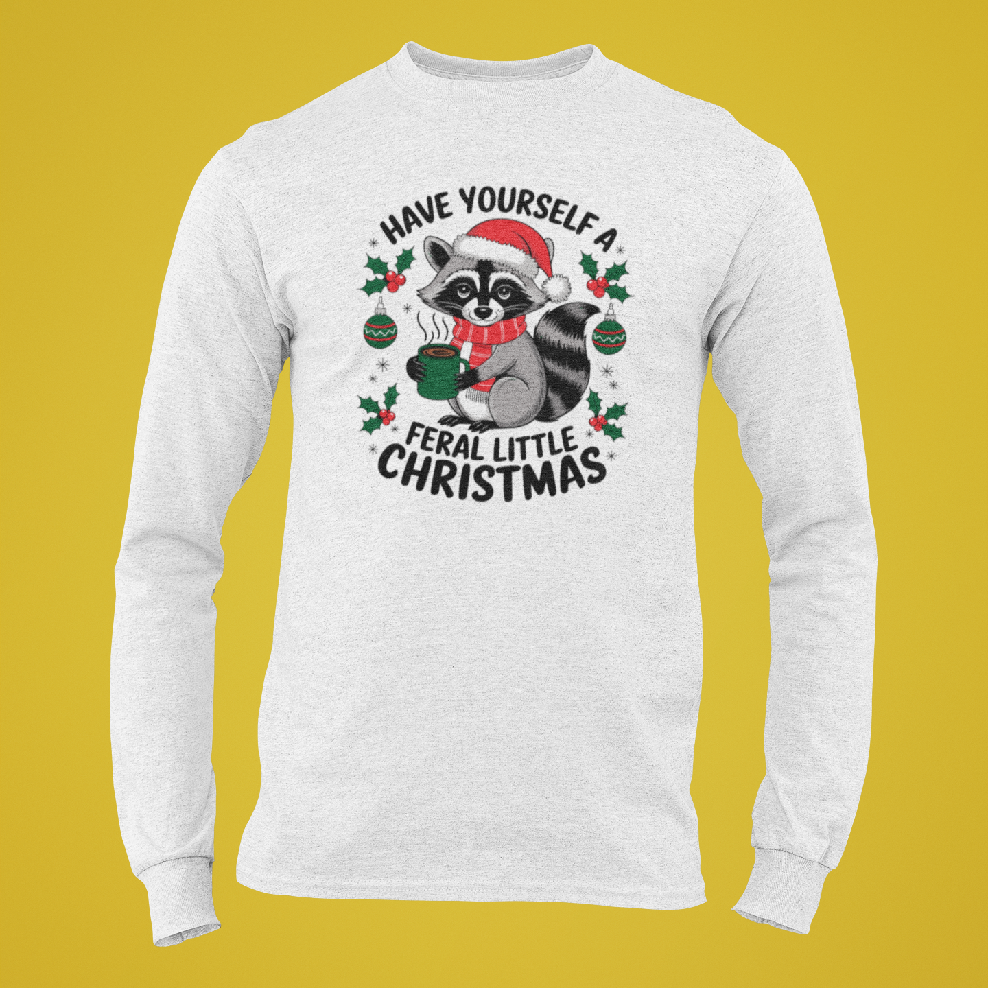 Feral Little Christmas Long Sleeve Tee