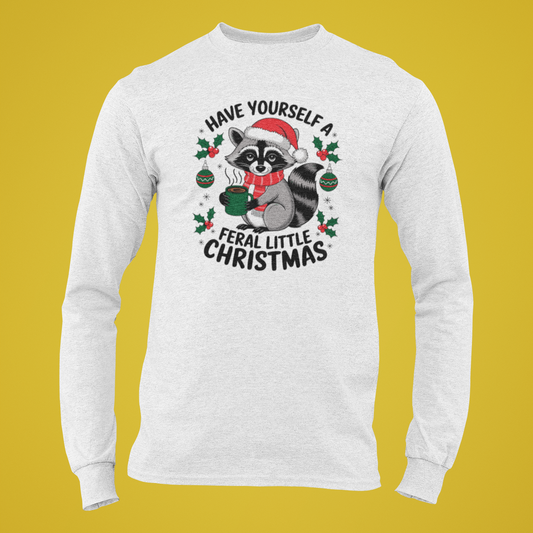 Feral Little Christmas Long Sleeve Tee