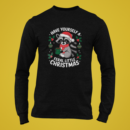 Feral Little Christmas Long Sleeve Tee