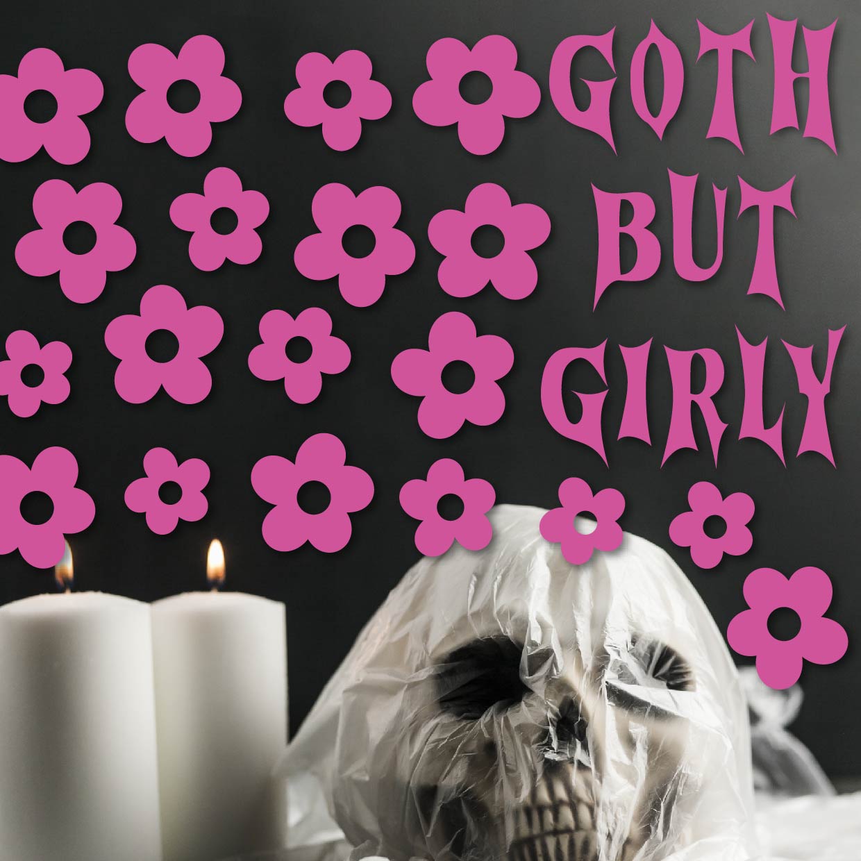 Goth But Girly Decal