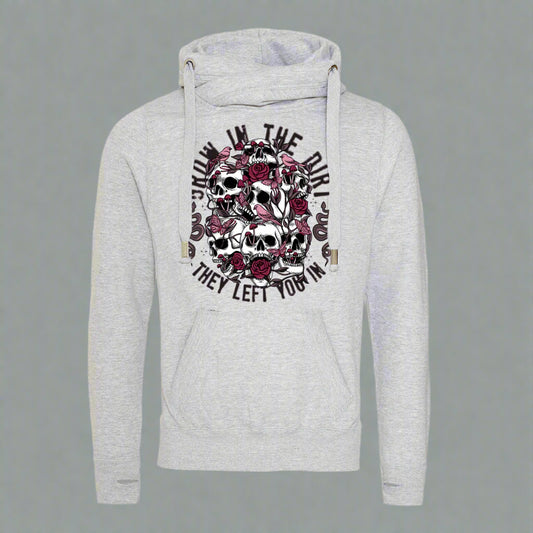 Grow In The Dirt Cross Neck Hoodie