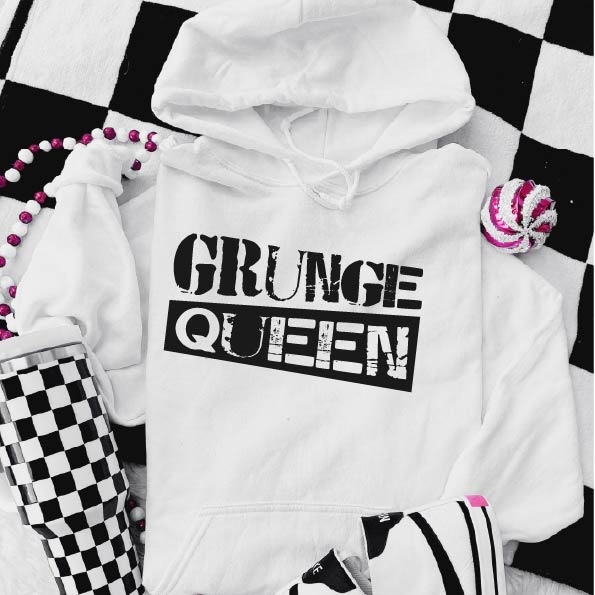Grunge Queen Overhead Hoodie