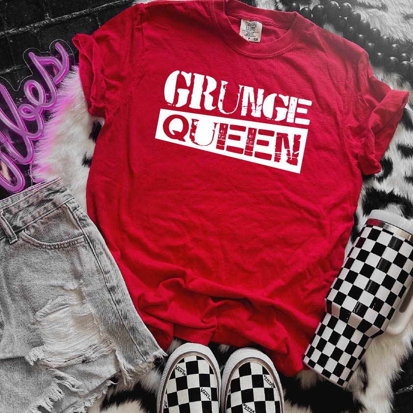 Grunge Queen Relaxed Fit Tee