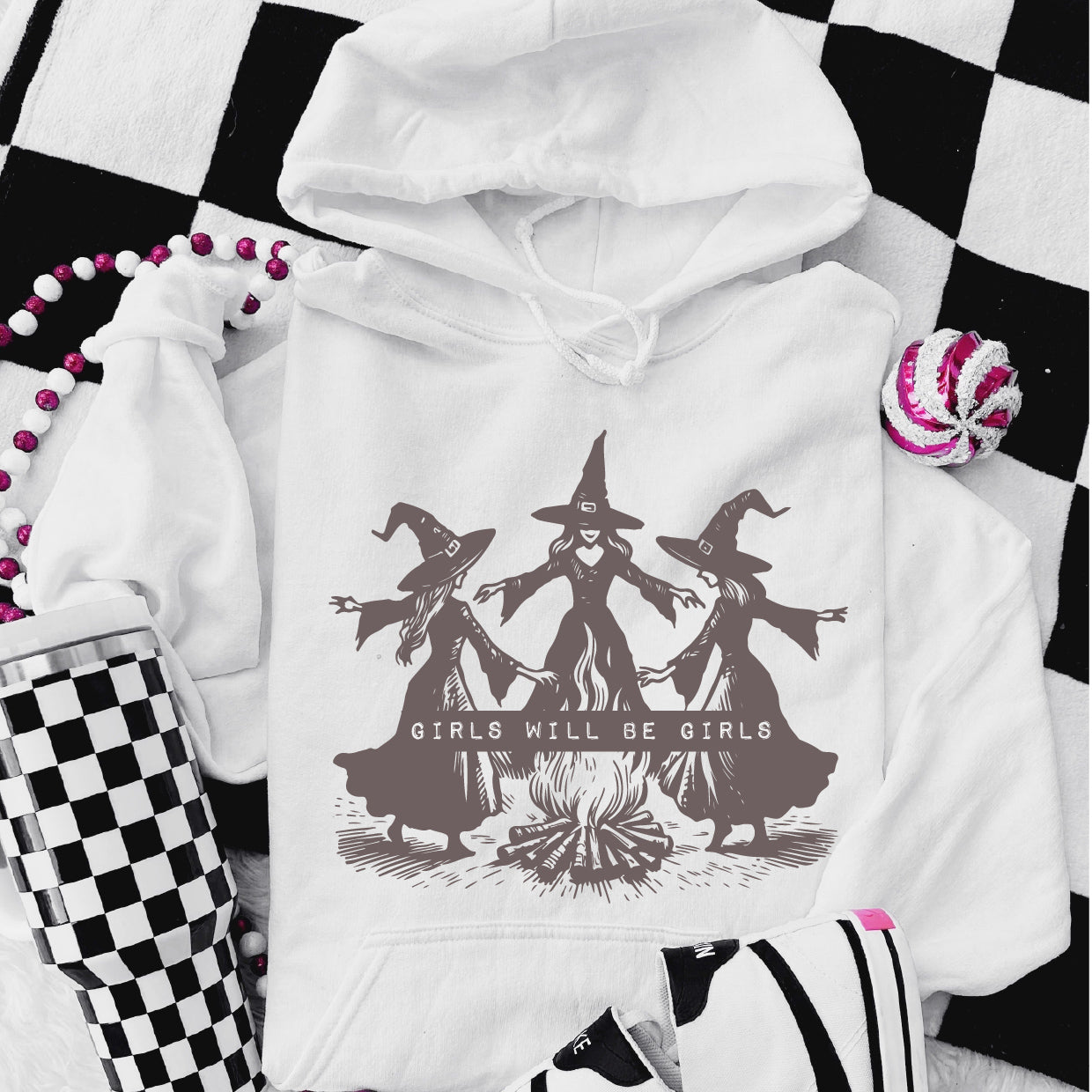 Girls Will Be Girls Overhead Hoodie