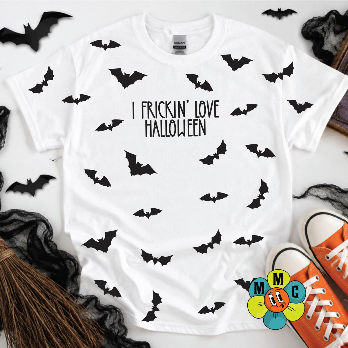 I Frickin' Love Halloween Relaxed Fit Tee