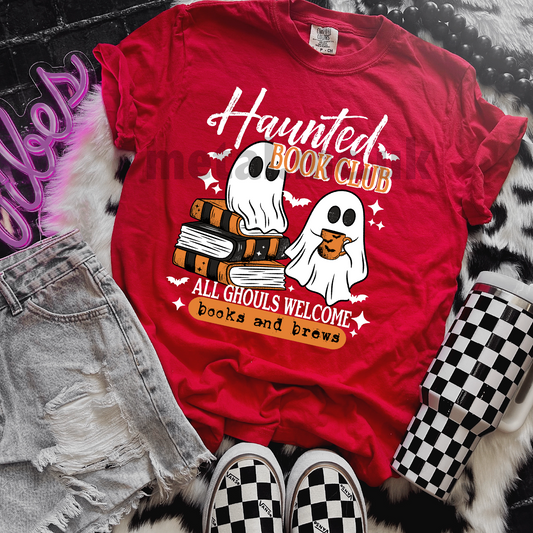 *New* Haunted Book Club Relaxed Fit Tee