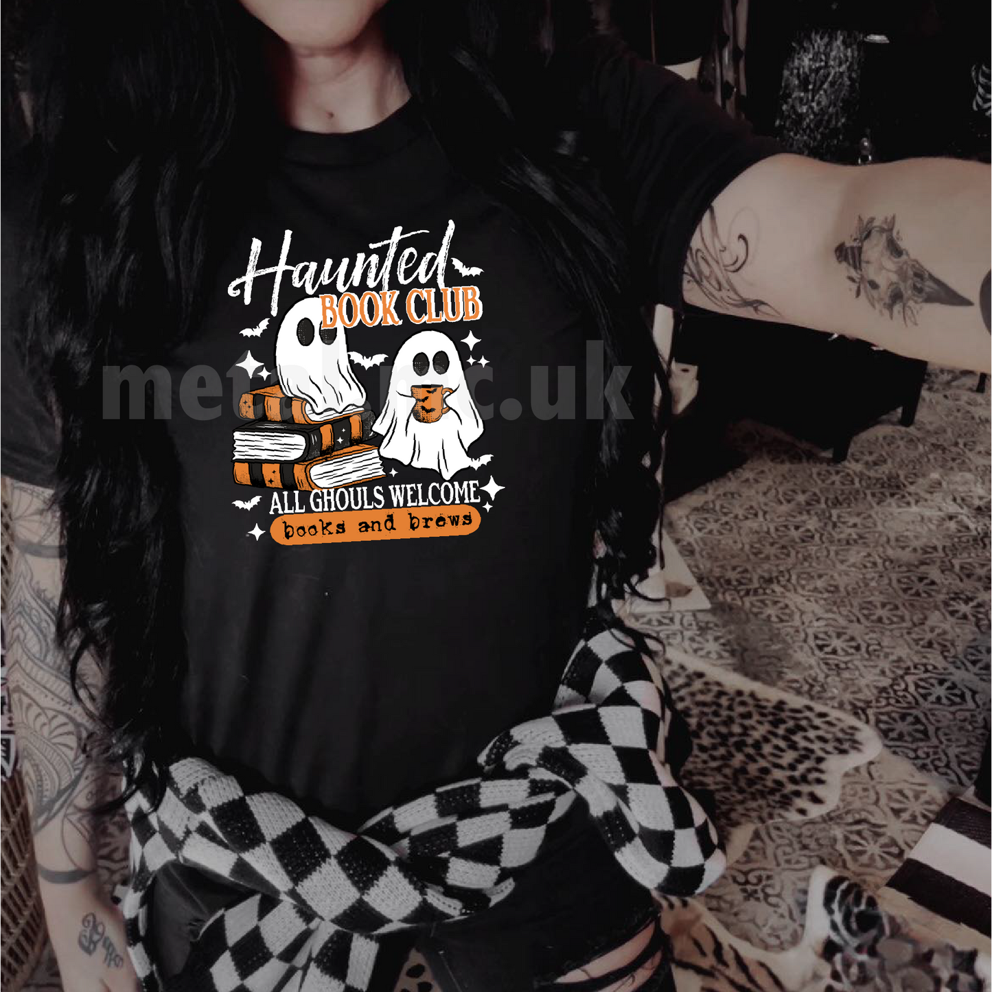 *New* Haunted Book Club Relaxed Fit Tee