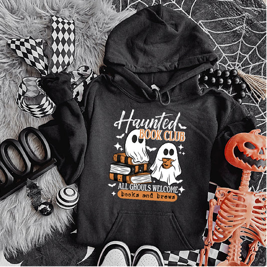 Haunted Book Club Overhead Hoodie