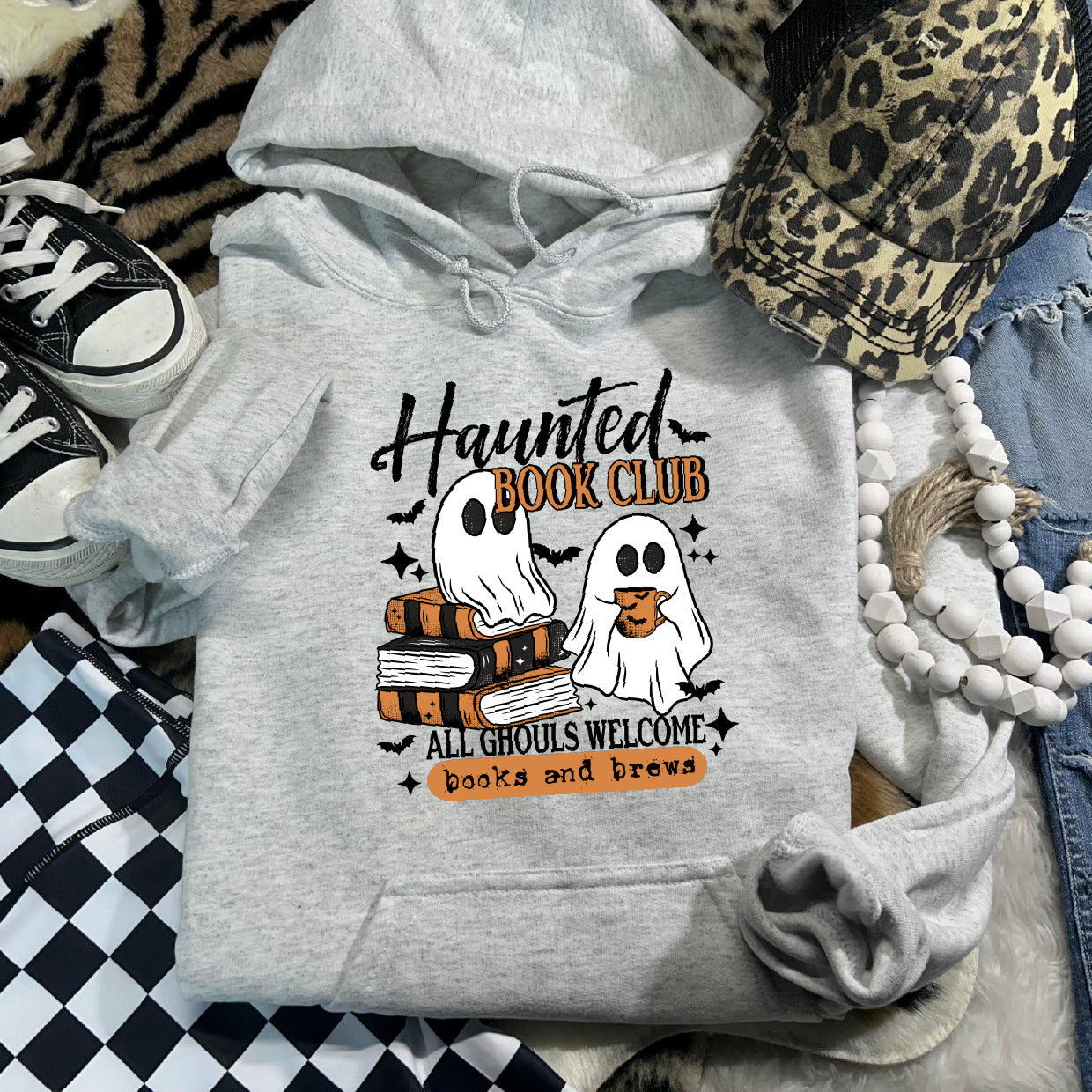 Haunted Book Club Overhead Hoodie