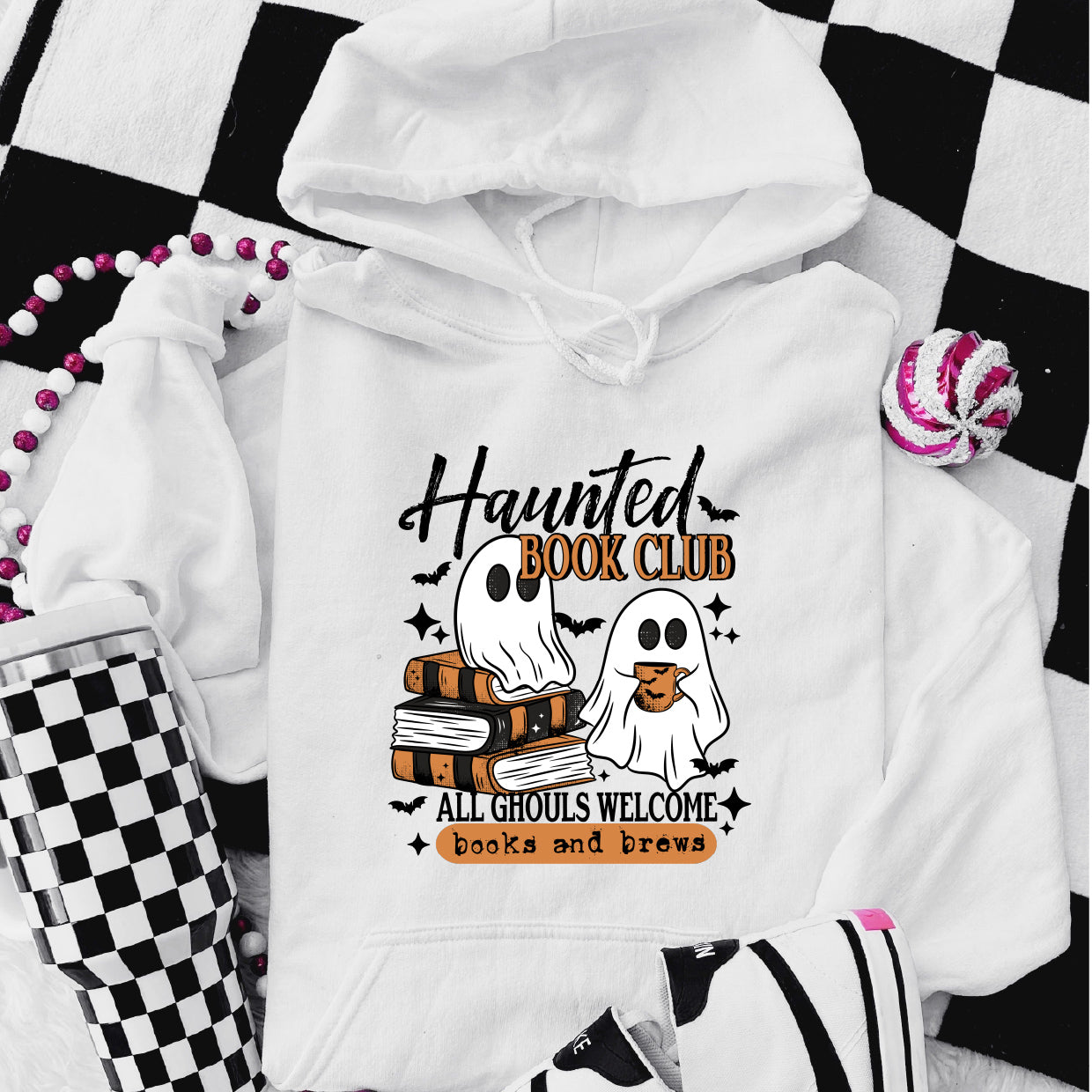 Haunted Book Club Overhead Hoodie