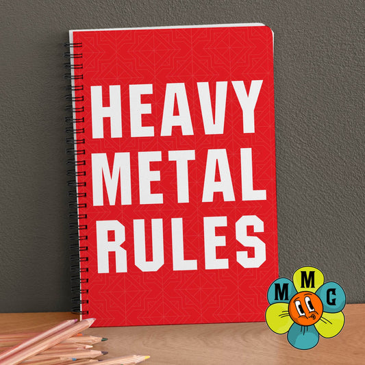 Heavy Metal Rules Notebook
