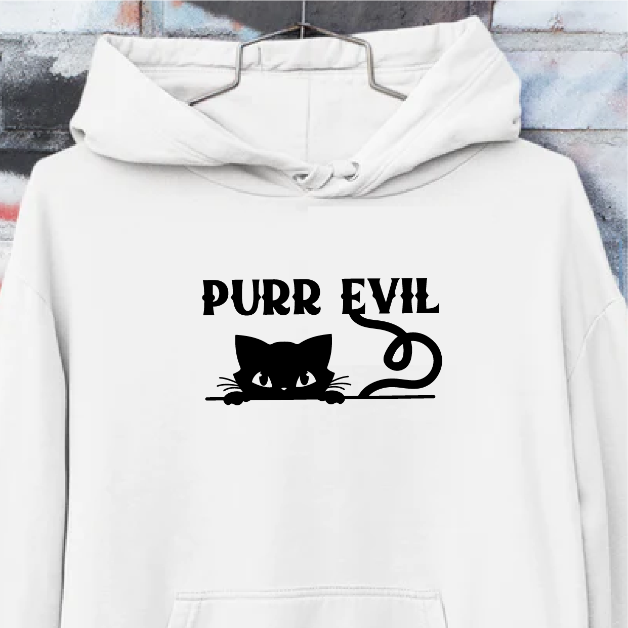 Purr Evil Overhead Hoodie