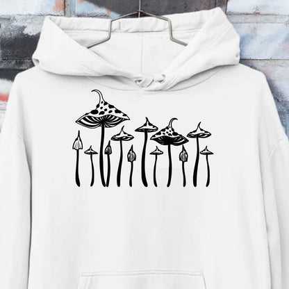 Mushroom Row Overhead Hoodie