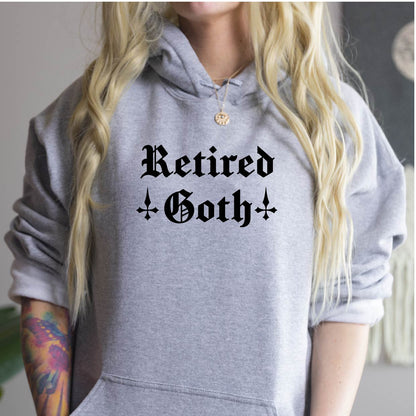 Retired Goth Overhead Hoodie