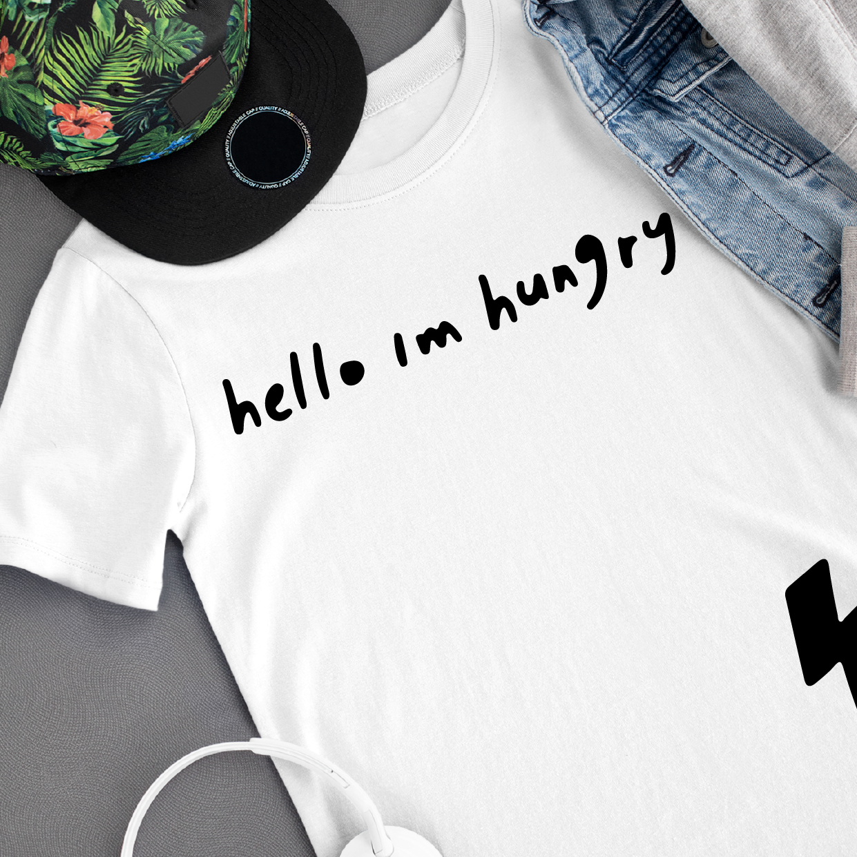 Hello, I'm Hungry  - Kids T-shirt