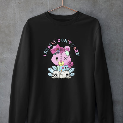 I Don't Care Bear Sweatshirt