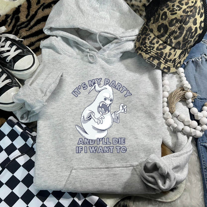 It's My Party Overhead Hoodie