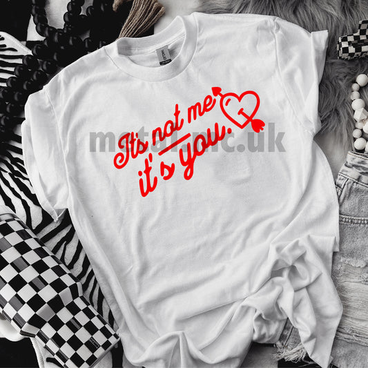 It's Not Me Relaxed Fit Tee