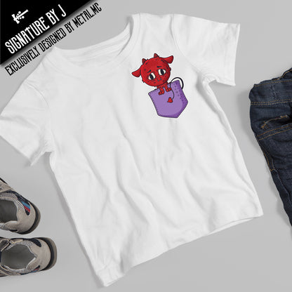 *Special Edition* 'Derek The Devil Dog' Pocket Critter Kids Tee