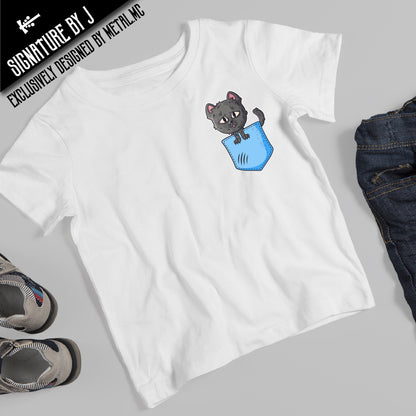 *Special Edition* 'Cora The Cat' Pocket Critter Kids Tee