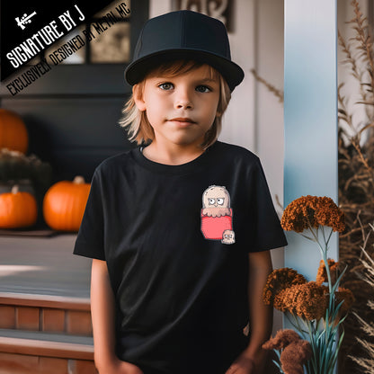 *Special Edition* 'Gary The Ghoul' Pocket Critter Kids Tee
