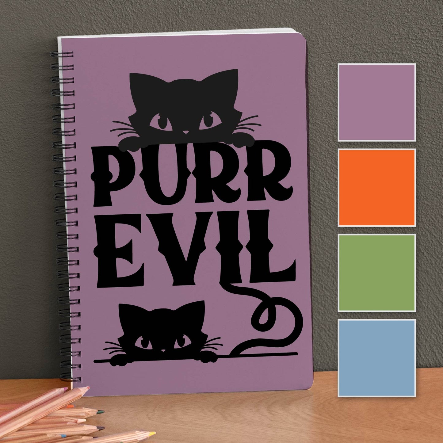 Purr Evil - Notebook