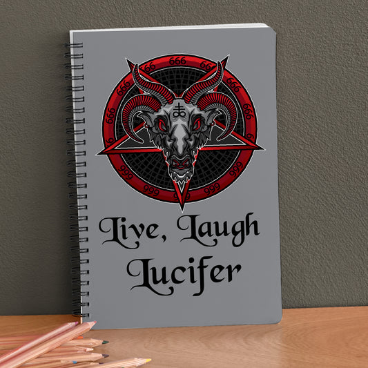Live, Laugh, Lucifer Notebook