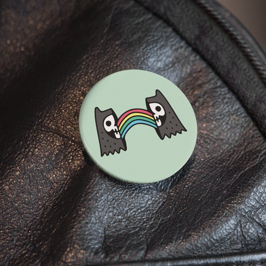 Rainbow of Death -  Pin Badge