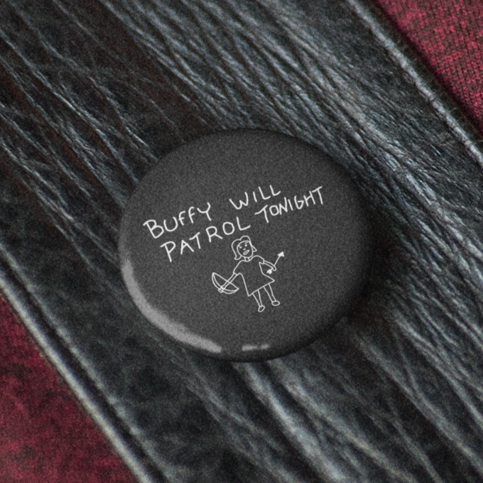 B will Patrol  (BTVS) - Pin Badge