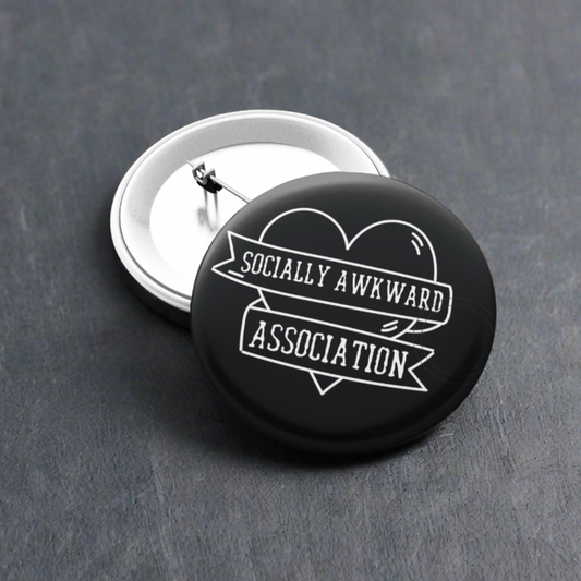 Socially Awkward - Pin Badge