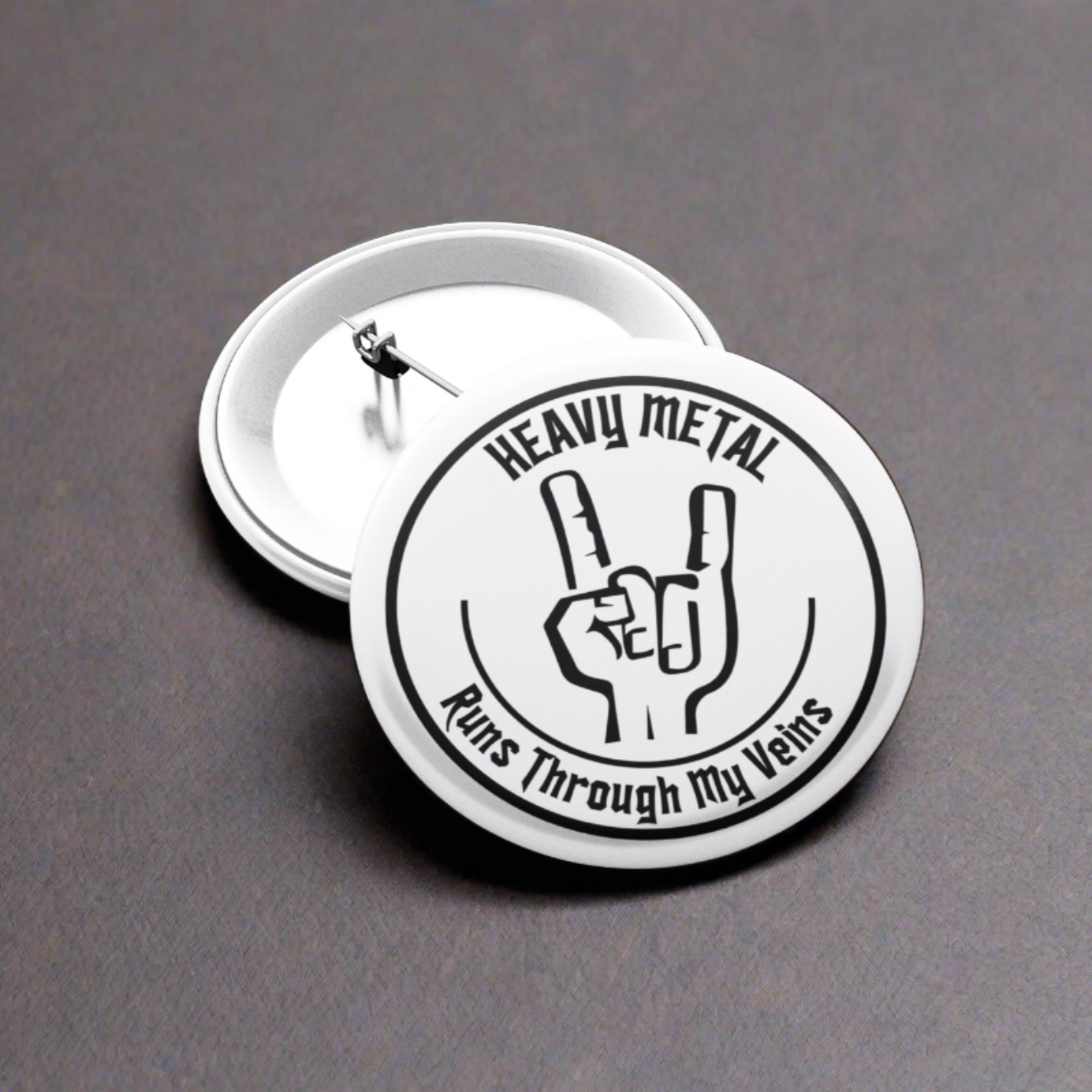 Heavy Metal - Pin Badge