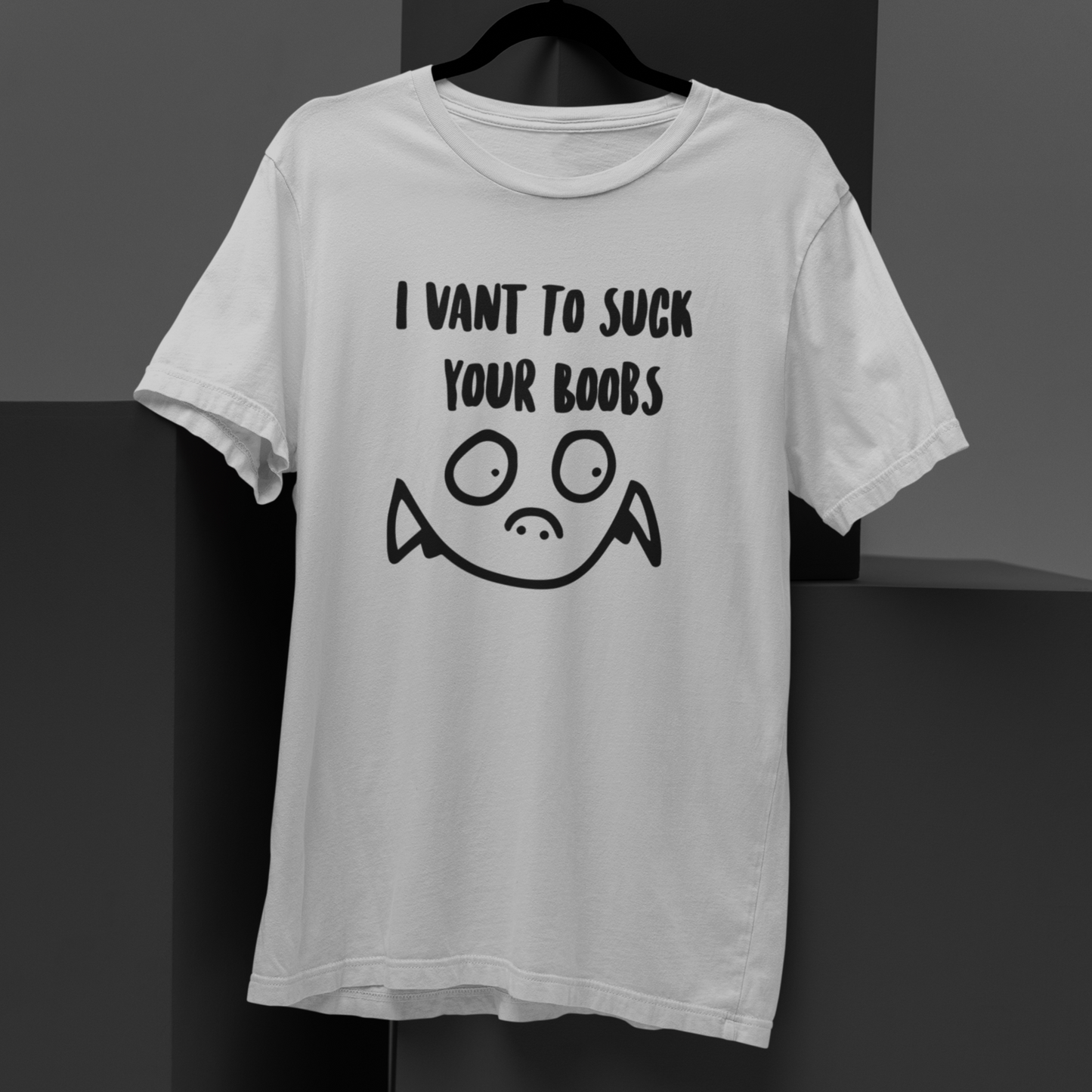 *NEW* I Vant To Suck you Boobs Relaxed Fit Tee