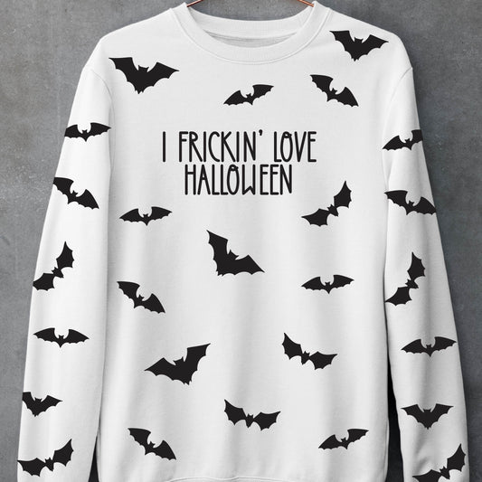 I Frickin' Love Halloween Sweatshirt
