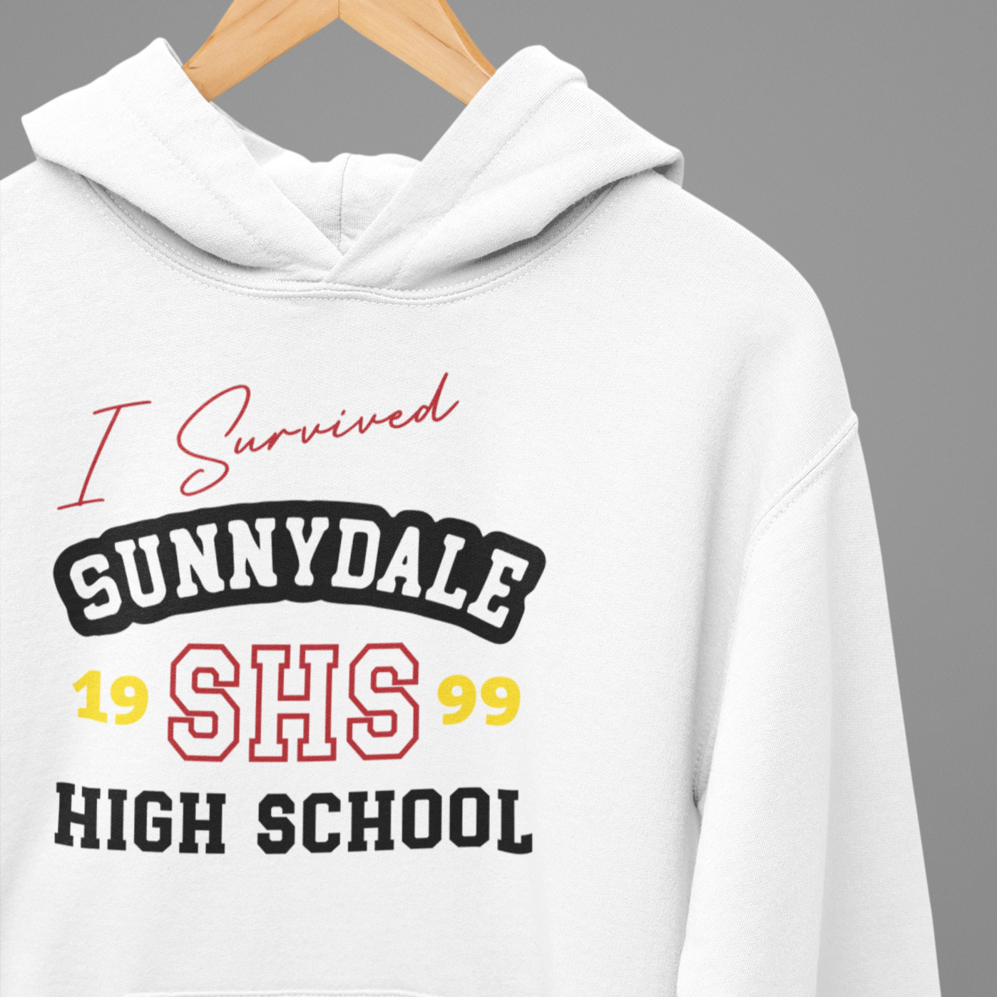 I Survived Sunnydale (BTVS) Overhead Hoodie