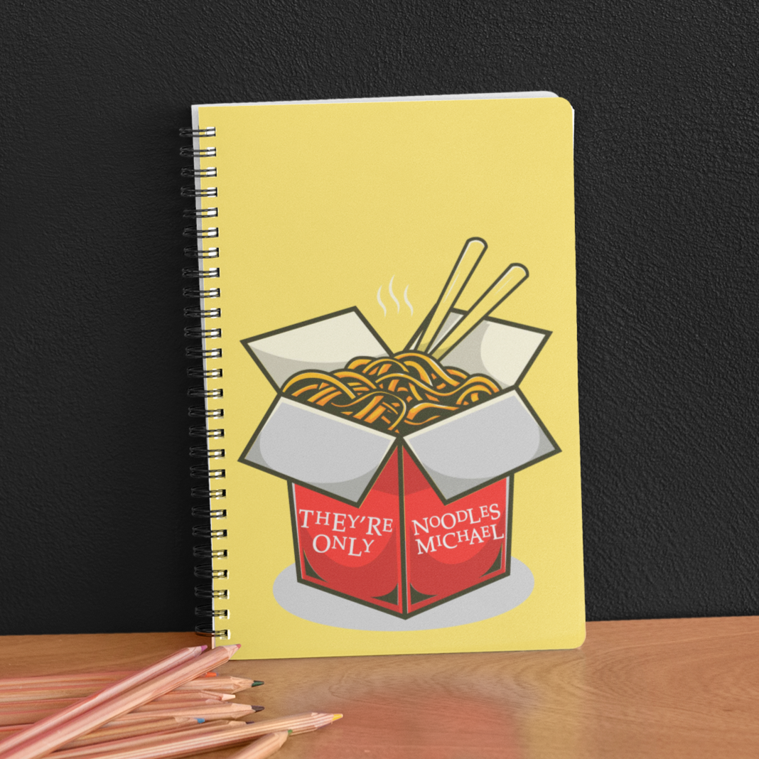 They're only Noodles - Notebook