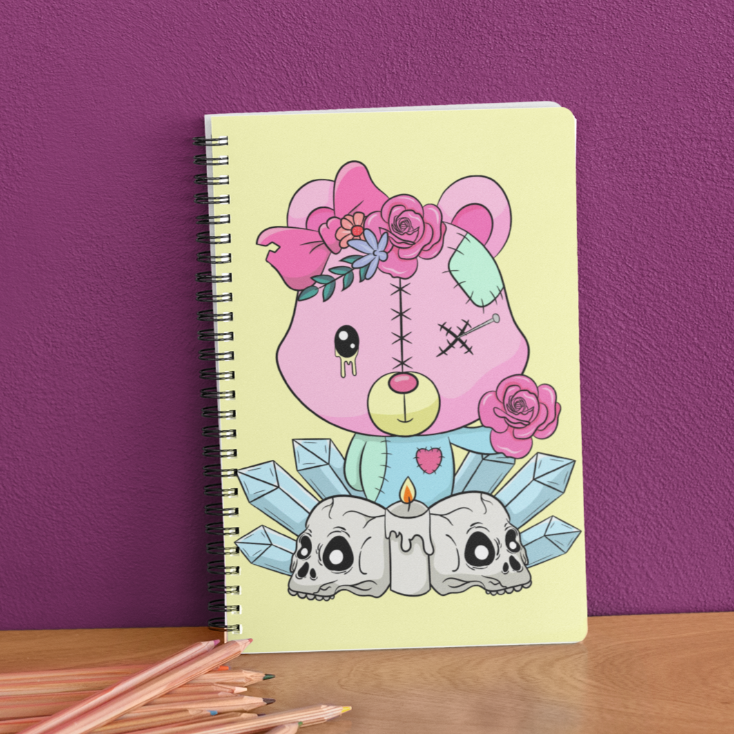 Don't Care Bear- Notebook