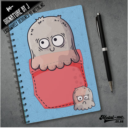*Special Edition* 'Gary The Ghoul' Pocket Critter Notebook