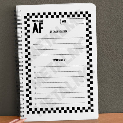 Cute & Psycho Kraft Notebook
