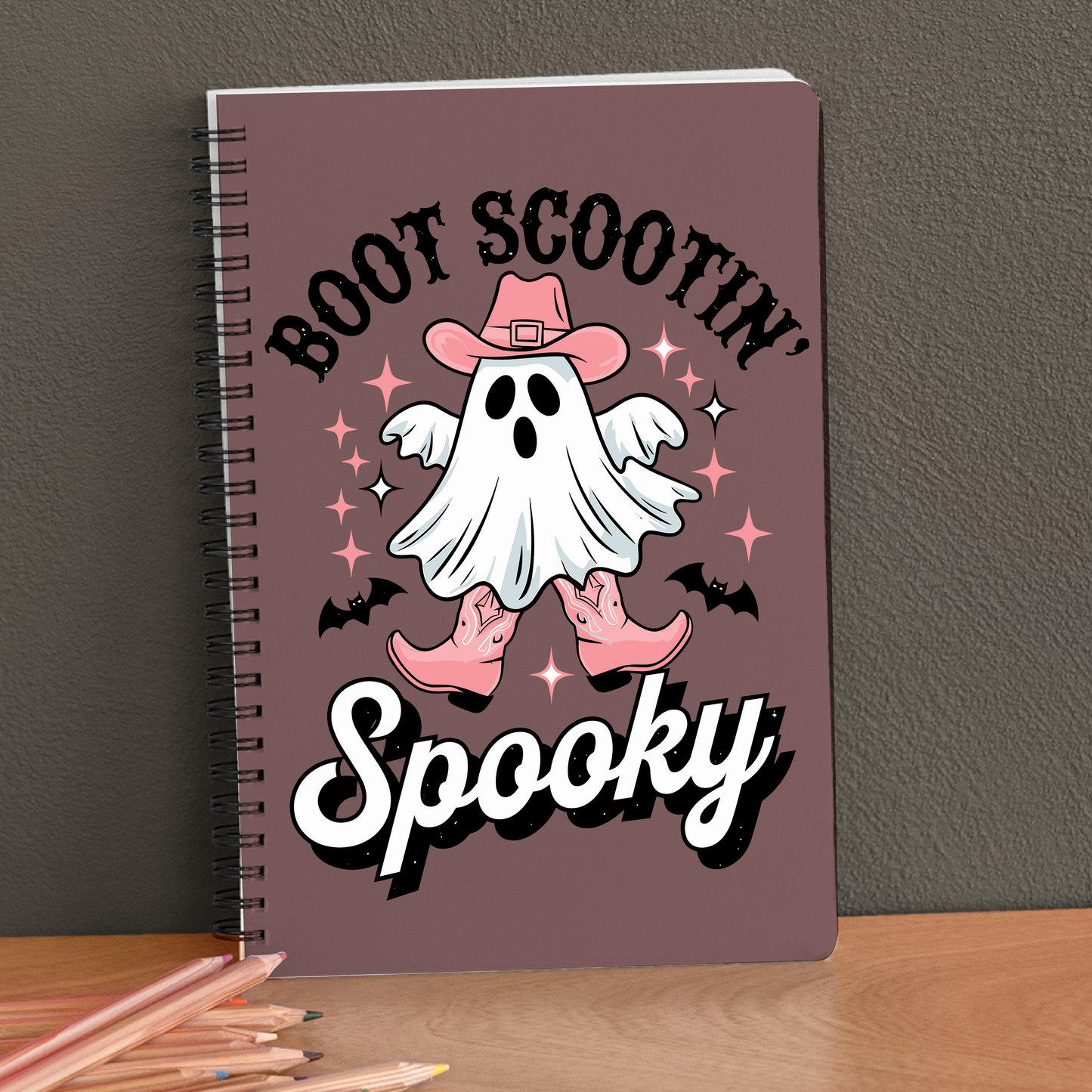 Boot Scootin' Spooky Notebook