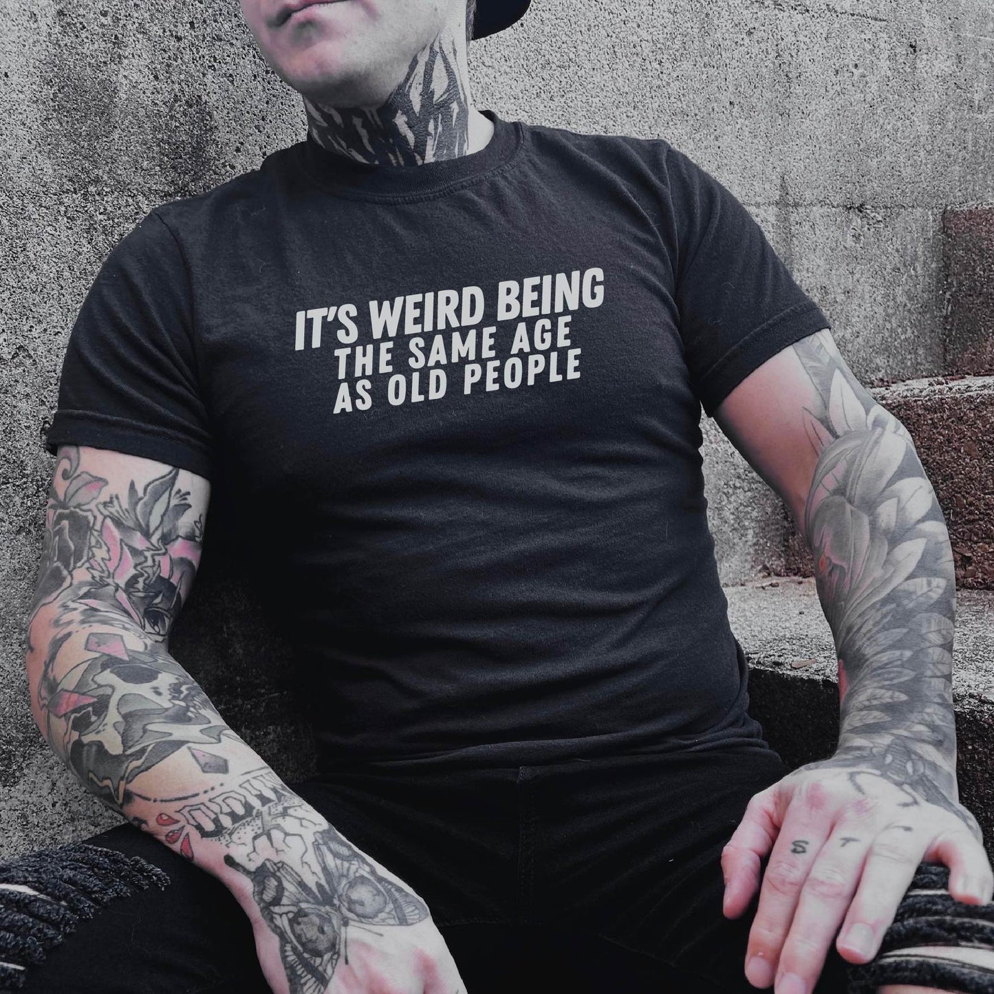Old People Relaxed Fit Tee
