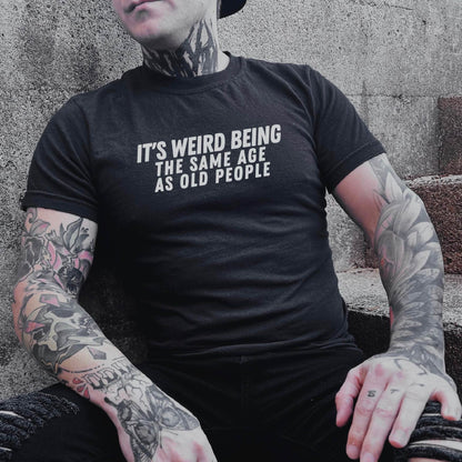 Old People Relaxed Fit Tee