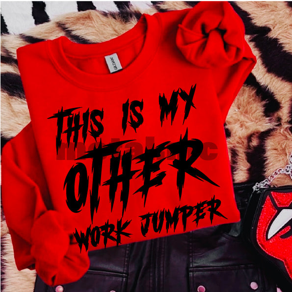 *New* My Work Jumper Sweatshirt Set of 2